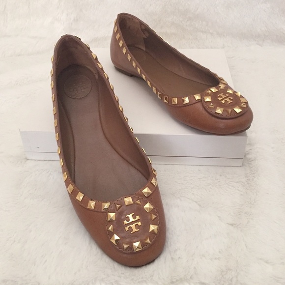 Tory Burch Shoes - Tory Burch Dale Studded Ballet Flats